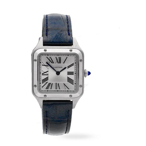 Cartier Santos Dumont WSSA0023 uit 2019, Handtassen en Accessoires, Horloges | Dames, Verzenden