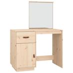 Make-up Tafel | Massief Grenen | Retour Deal (make-uptafel), Huis en Inrichting, Kasten | Ladekasten, 100 tot 150 cm, Nieuw, 50 tot 100 cm