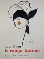 René Gruau - Le Rouge Baiser (1949 1st printing!) - Années