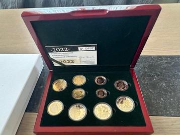 Luxemburg. Proof Set 2022 (incl. 2 euro Drapeau +, Postzegels en Munten, Munten | Europa | Euromunten