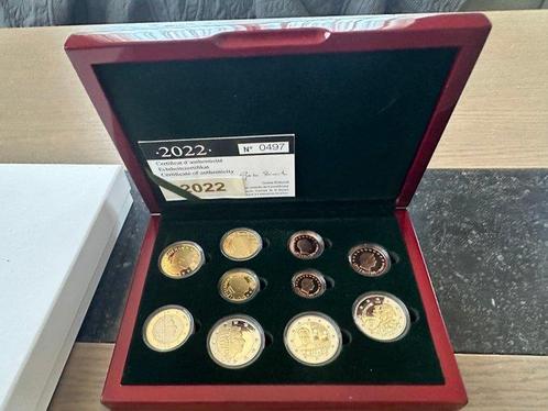 Luxemburg. Proof Set 2022 (incl. 2 euro Drapeau +, Postzegels en Munten, Munten | Europa | Euromunten
