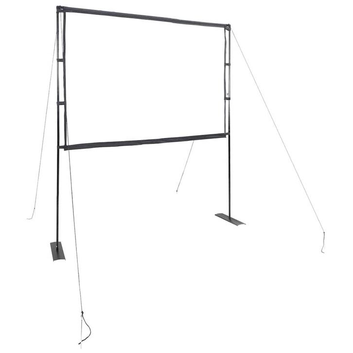 vidaXL Projectiescherm met standaards 90 inch 4:3, Audio, Tv en Foto, Beamers, Nieuw, Verzenden