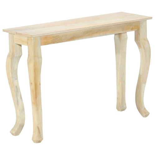 vidaXL Consoletafel 110x35x77 cm Massief mangohout, Huis en Inrichting, Tafels | Eettafels, Nieuw, Verzenden