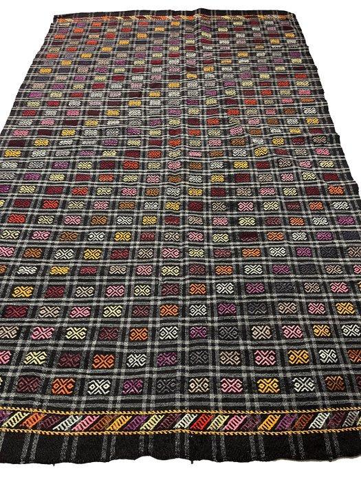 Turkse oosterse wol - Kelim - 200 cm - 328 cm, Huis en Inrichting, Stoffering | Tapijten en Vloerkleden