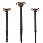 Tuinverlichting Modern Shuttle Tuinlamp LED Spike Zwart set, Verzenden, Nieuw