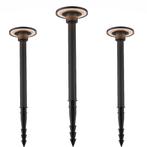 Tuinverlichting Modern Shuttle Tuinlamp LED Spike Zwart set, Tuin en Terras, Verzenden, Nieuw