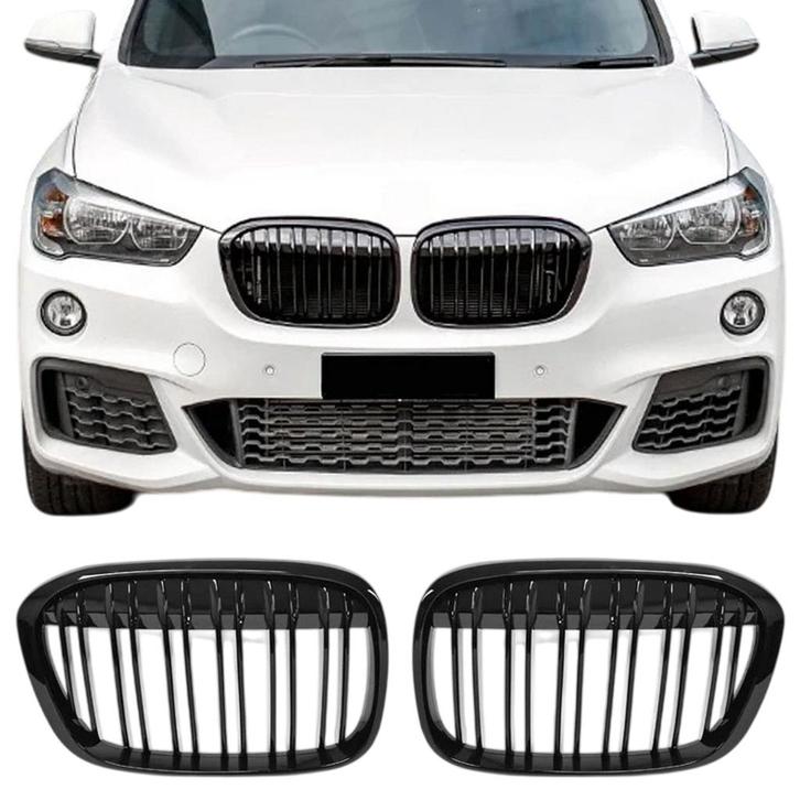 Grillen set | Nieren | BMW X1 | F48 5d SUV | 2015-2019 | Pre, Auto-onderdelen, Carrosserie, Nieuw, BMW, Verzenden