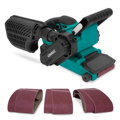 Bandschuurmachine 710W | Incl. 6 Schuurbanden, Doe-het-zelf en Bouw, Gereedschap | Schuurmachines, Nieuw, Verzenden