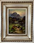 A Taylor (XlX/XX) - Cattle in a Scottish Highlands landscape