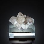 Prachtige combinatie van TOPAZ kristallen met QUARTZ op, Verzamelen, Mineralen en Fossielen