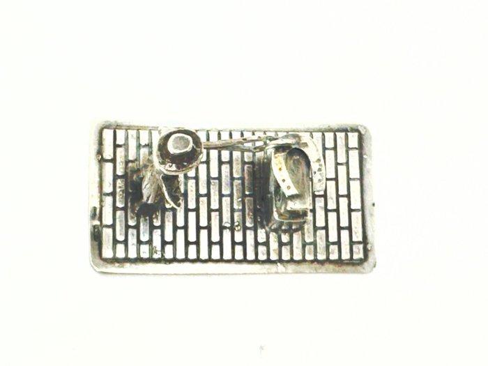 Miniatuur beeldje - horseshoe - .925 zilver, Antiek en Kunst, Antiek | Zilver en Goud