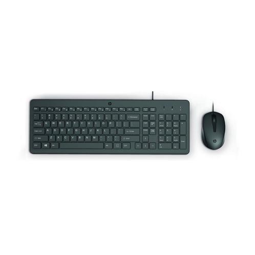 HP 150 toetsenbord en muis set Qwerty Engels  zwart, Computers en Software, Toetsenborden, Nieuw, Ophalen of Verzenden