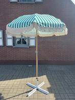 Nieuwe parasol 2m met voet, Nieuw, 1 tot 2 meter, Waterdicht, Stokparasol