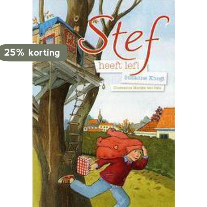 Stef Heeft Lef ! 9789033630873 Suzanne Knegt, Boeken, Kinderboeken | Jeugd | onder 10 jaar, Gelezen, Verzenden