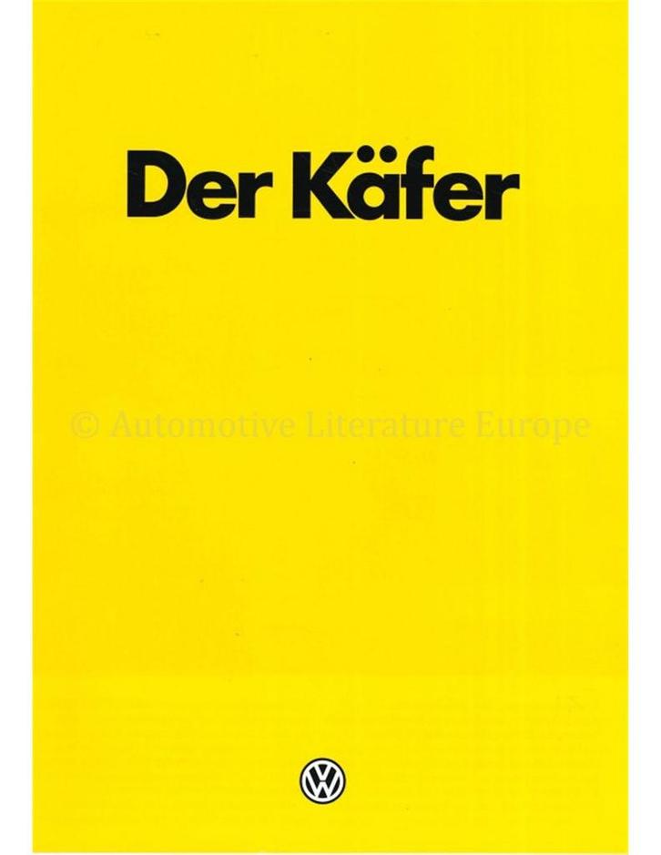 1983 VOLKSWAGEN KEVER BROCHURE DUITS, Boeken, Auto's | Folders en Tijdschriften