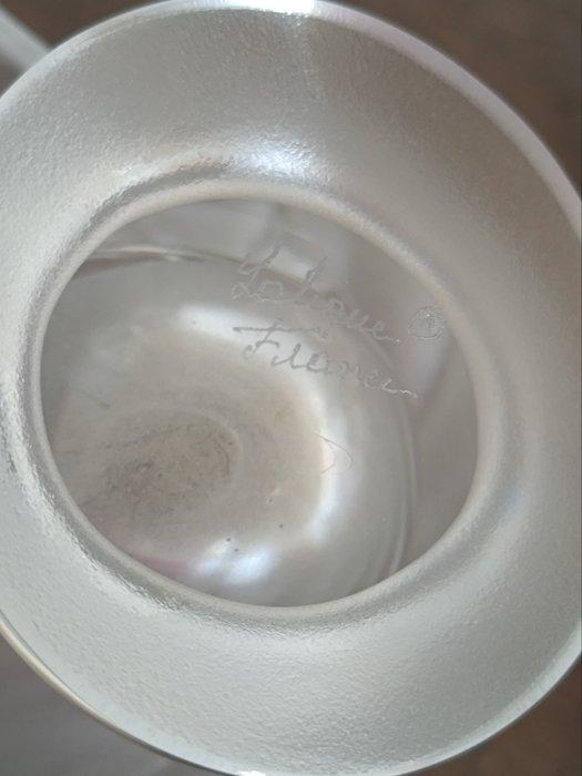 Lalique - Vaas - Rosine - Kristal, Antiquités & Art, Antiquités | Verre & Cristal