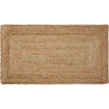 tectake Handgeweven vloerkleed Glim van jute, boho-stijl - 6, Verzenden