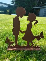 Decoratief ornament - Frankrijk - BOY & GIRL ROEST ORNAMENT