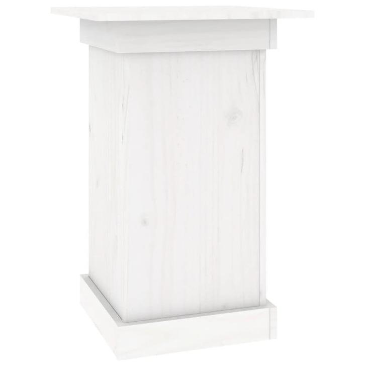Witte Bloemenstandaard 40x40 | Retour deal | Voor planten..., Tuin en Terras, Bloempotten, 40 tot 70 cm, 40 cm of meer, Vierkant
