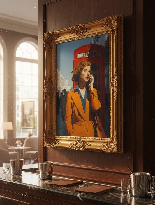 Le Yack - The Call - Hand signed, Antiek en Kunst, Kunst | Designobjecten