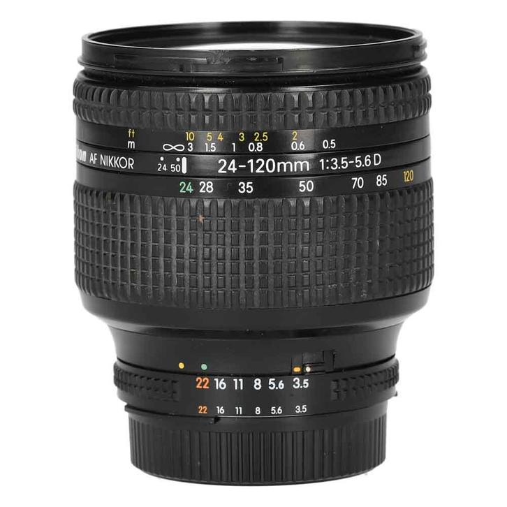 Nikon AF Nikkor 24-120mm f/3.5-5.6D met garantie, Audio, Tv en Foto, Foto | Lenzen en Objectieven, Verzenden