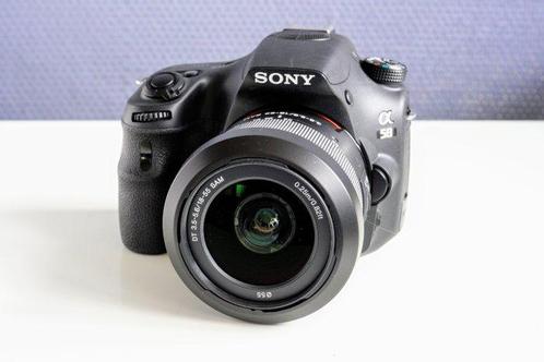 Sony SLT-A58 + Sony 18-55mm 3.5-5.6 SAM kitlens; Digitale, Audio, Tv en Foto, Fotocamera's Digitaal
