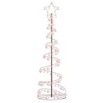 vidaXL LED-kerstboom met kerstballen 120 LEDs warm wit 180, Diversen, Verzenden, Nieuw