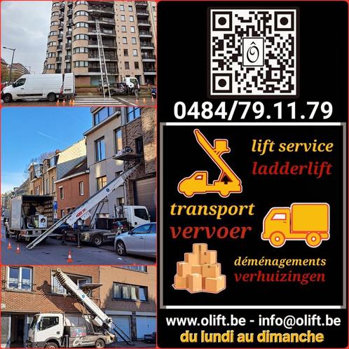 Olift.be : lift et déménagement [0484/791.179], Diensten en Vakmensen, Verhuizers en Opslag