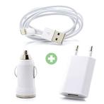 3 in 1 Oplaadset voor iPhone Lightning USB Oplaadkabel +, Telecommunicatie, Mobiele telefoons | Telefoon-opladers, Verzenden, Nieuw