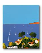 Jiel - Les belle couleurs de Méditerranée., Antiquités & Art, Art | Peinture | Moderne