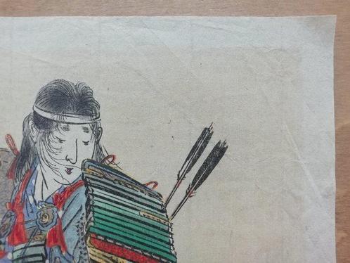 Tomoe, la guerriera - Gekko Ogata (1859-1920) - Japon -, Antiek en Kunst, Antiek | Overige Antiek