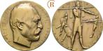 Brons medaille auf Alfred Paul 1907 Baden Karlsruhe Stadt:, Verzenden