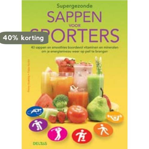 Supergezonde Sappen Voor Sporters 9789044721270, Boeken, Kookboeken, Gelezen, Verzenden