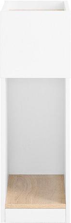 2dekans | SoBuy Smal Nachtkastje, Smalle Bedkast met Lade en, Ophalen of Verzenden, Nieuw