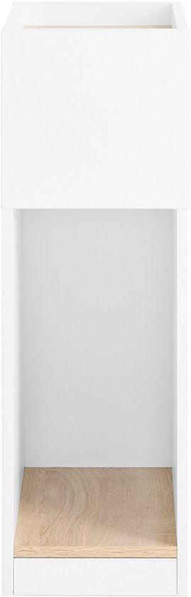 2dekans | SoBuy Smal Nachtkastje, Smalle Bedkast met Lade en, Huis en Inrichting, Slaapkamer | Nachtkastjes, Ophalen of Verzenden