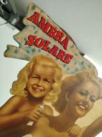 Ambra Solare - Italia 1960s - Reclamebord - multiplex