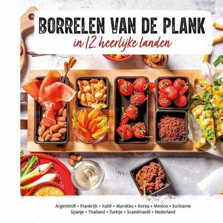 Borrelen van de plank 9789492440174 F&L Media, Boeken, Kookboeken, Zo goed als nieuw, Verzenden