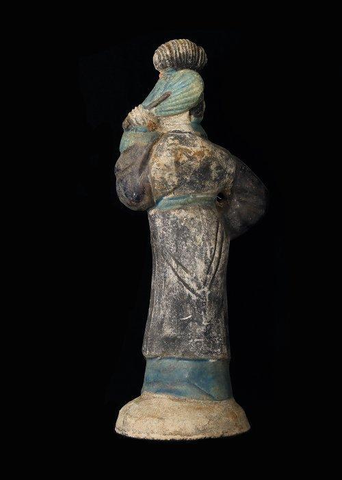 Oud-Chinees Terracotta Vrouwelijk hofdienaar beeldje, Antiek en Kunst, Antiek | Overige Antiek