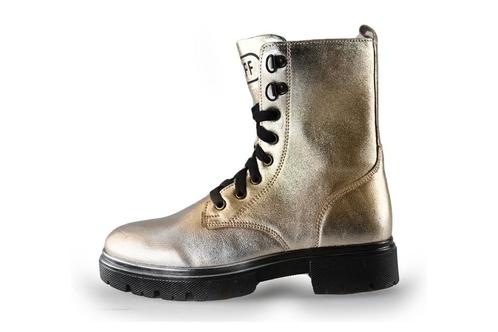 Loff1881 Veterboots in maat 33 Goud | 5% extra korting, Kinderen en Baby's, Kinderkleding | Schoenen en Sokken, Jongen of Meisje