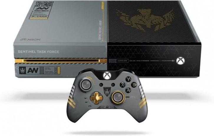 Xbox One 1TB Call of Duty Advanced Warfare Limited Editio..., Games en Spelcomputers, Spelcomputers | Xbox One, Zo goed als nieuw