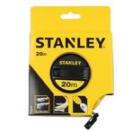 Stanley landmeter fiberglas 20m - 12,7mm gesloten kast