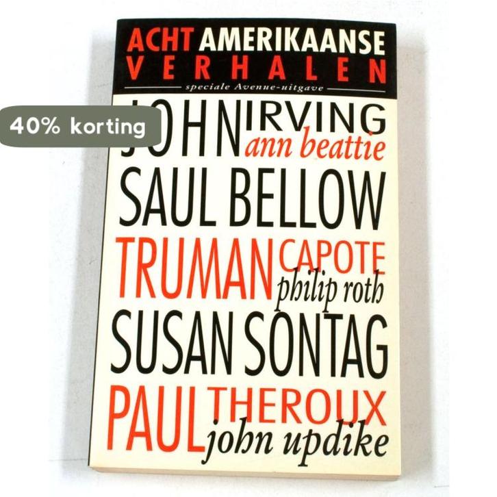 ACHT AMERIKAANSE VERHALEN 9789060748374 IRVING JOHN, Boeken, Overige Boeken, Gelezen, Verzenden