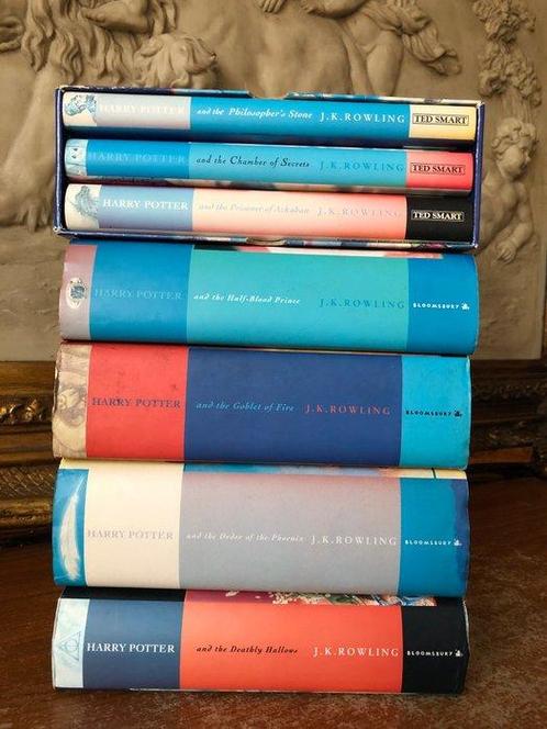 J.K. Rowling - Harry Potter 7 volumes complete set,, Antiek en Kunst, Antiek | Boeken en Manuscripten