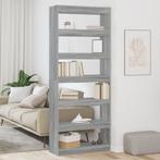 vidaXL Boekenkast met plank Grijs sonoma 80 x 30 x 198 cm, Huis en Inrichting, Verzenden, Nieuw