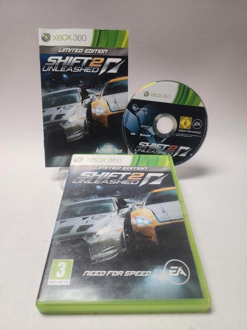 Need for Speed Shift 2 Unleashed Limited Edition Xbox 360, Games en Spelcomputers, Games | Xbox 360, Zo goed als nieuw, Ophalen of Verzenden