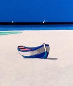 Gio Mondelli - Barca nel blu, Antiquités & Art, Art | Peinture | Moderne