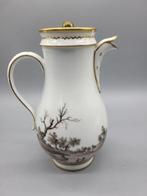 Porcelaine de Paris - Kop en schotel - Porselein - mooie