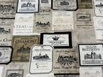 Étiquettes de vins, histoires de vignes – tissu