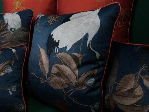 Kussenset met Jane Churchill en Mercis stof, vulling, Antiek en Kunst, Curiosa en Brocante