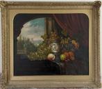 B Whitley (XlX) - A still life of fruit and ewer.